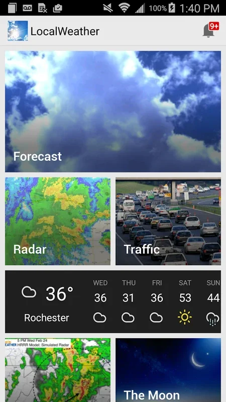 LocalWeather for Android - Comprehensive Weather & Traffic App