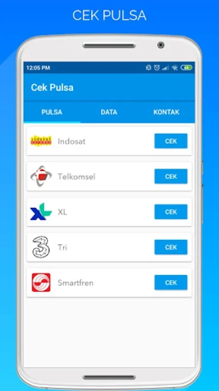 Cek Pulsa & Paket Data for Android - Monitor Credit and Data