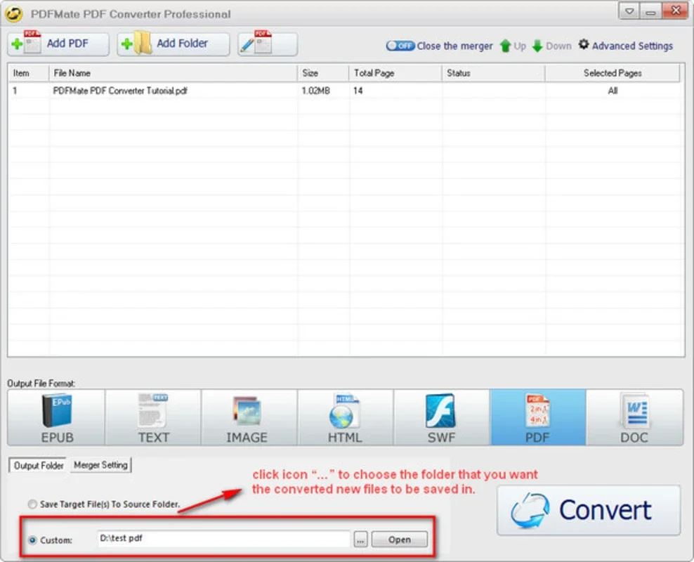 PDFMate PDF Converter Professional for Windows - Efficient PDF Conversion