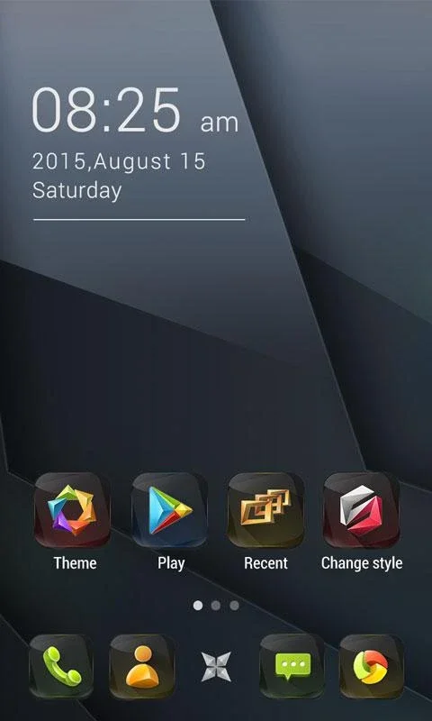 Obsidian Go Launcher Theme for Android - Enhance Your Device