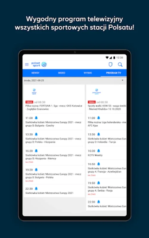 Polsat Sport for Android - Real-Time Updates & Exclusive Content
