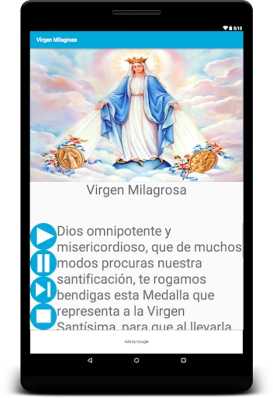 Virgen Milagrosa for Android - Offline Prayers Anytime