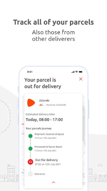 My bpost for Android - Manage Parcel Tracking Easily