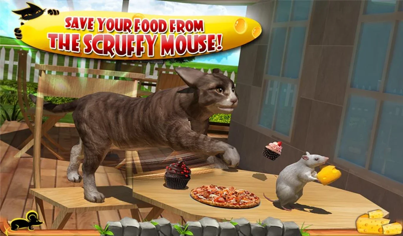 Crazy Cat vs. Mouse 3D for Android: Immersive Cat Hunting