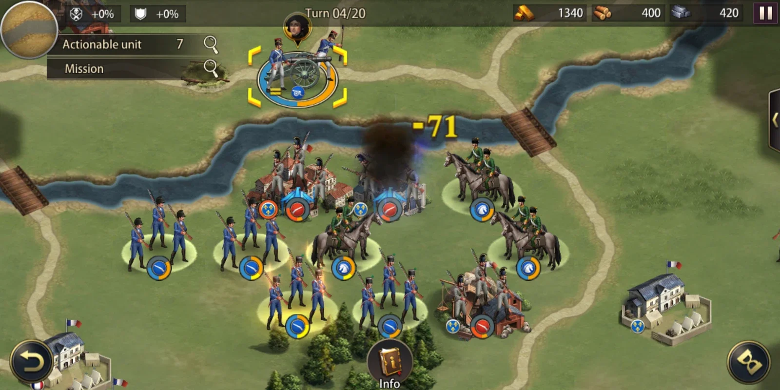 Grand War: European Warfare for Android - Engaging Strategy Game