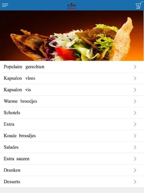 Kapsalonline for Android: Streamlined Food Ordering