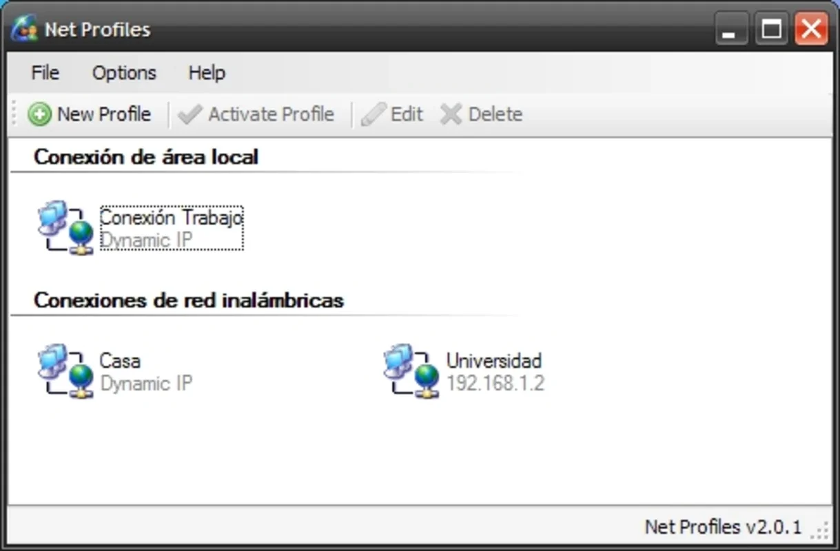 Net Profiles for Windows - Simplify Network Settings