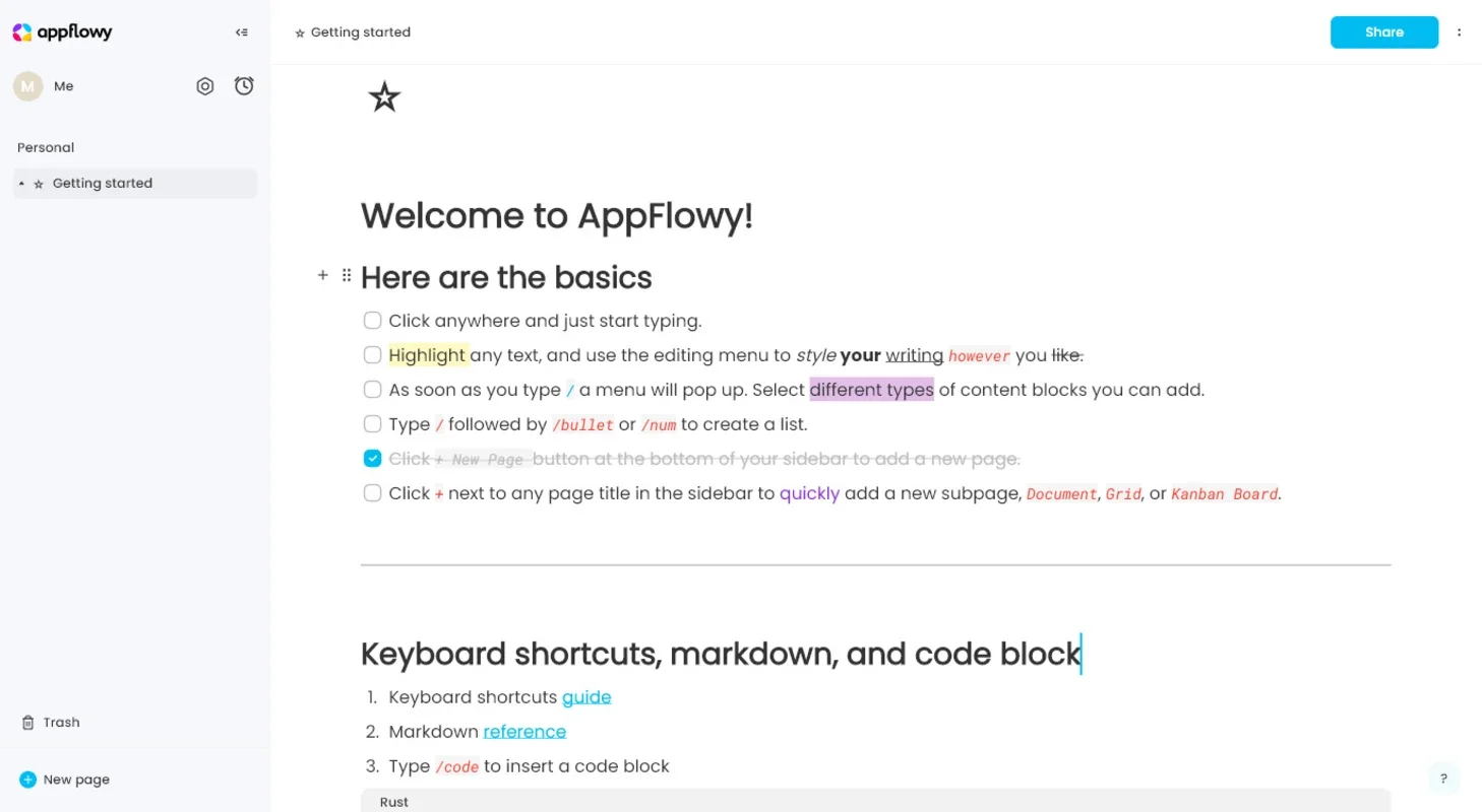 AppFlowy for Mac: Organize Your Workspace