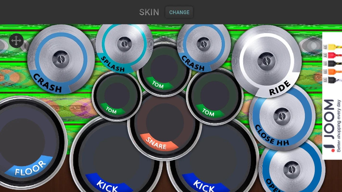 Drums for Android - Transform Your Device into a Drum Set