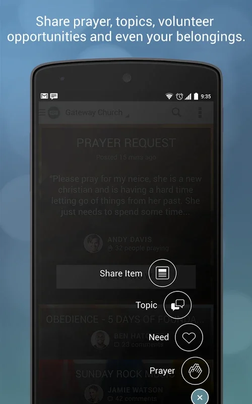 myGateway for Android - Connect with Gateway Church on Your Device