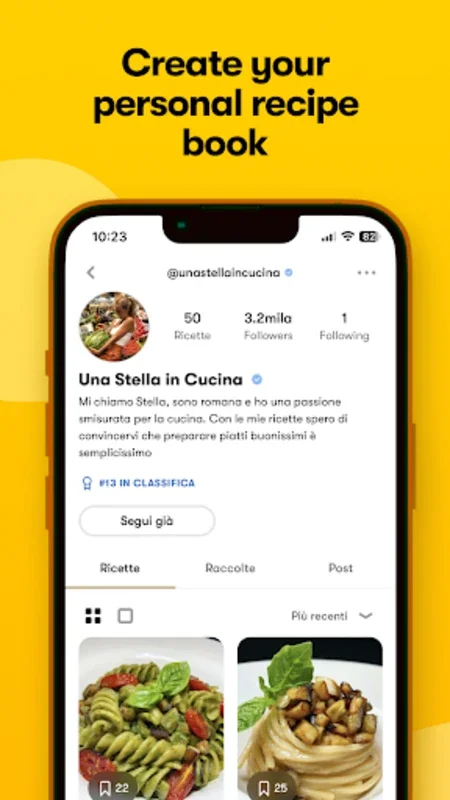 Al.ta Cucina: social recipes! for Android - No Downloading Required