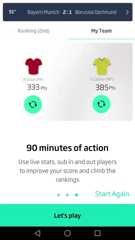 Foosio for Android - An App to Enhance Soccer Experience