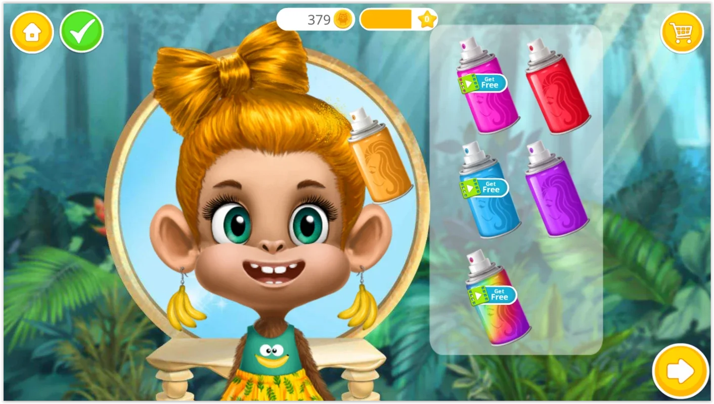 Jungle Animal Hair Salon 2 for Android - Stylish Grooming Fun