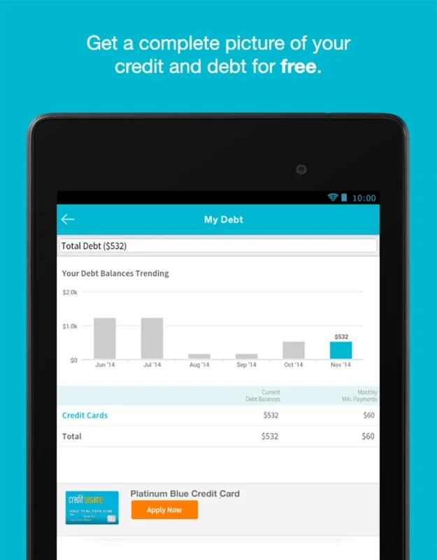 Credit Sesame for Android - Manage Your Credit Easily