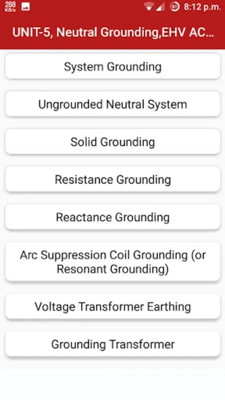 Elements Of Power Systems for Android - Comprehensive Study Aid