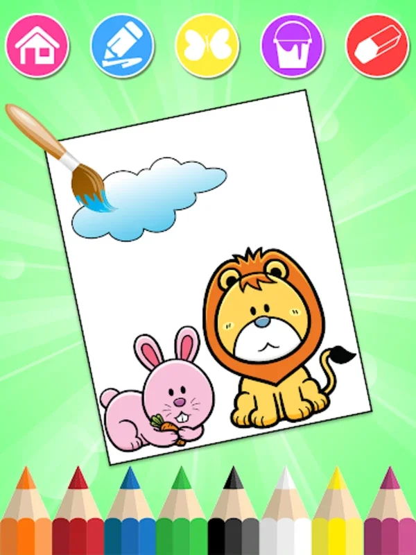 Coloring for Android - Enjoy Animal Coloring and Learning