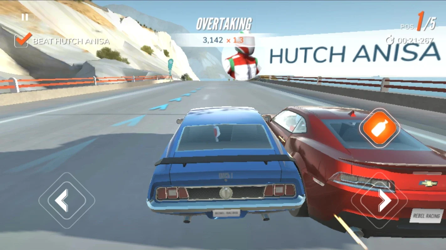 Rebel Racing for Android - Fast Racing on the West Coast