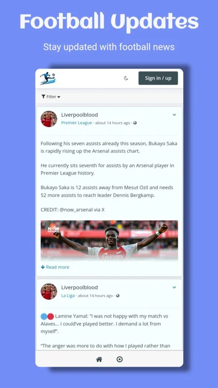 GoalDays for Android - The Ultimate Football Fan Social Network