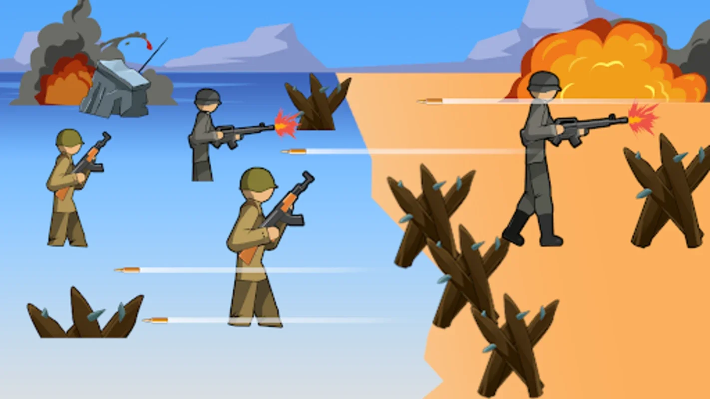 Stickman WW2 for Android - Conquer the World in Real-Time Strategy