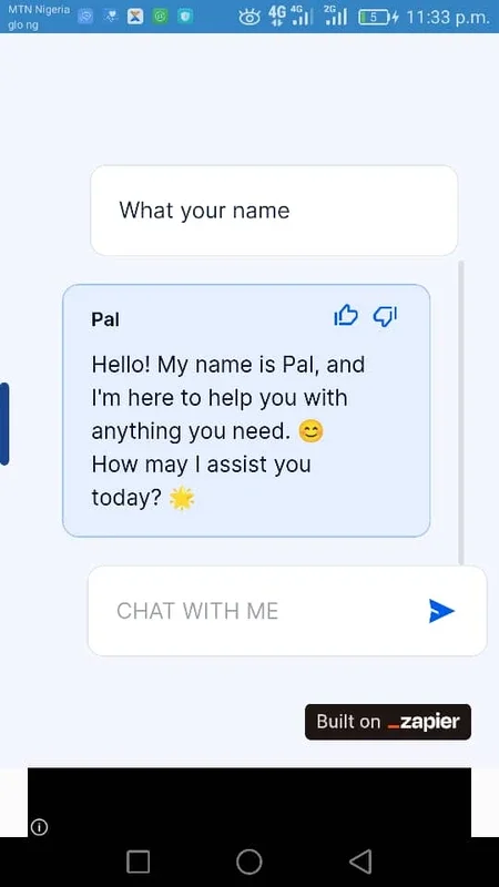 Pal for Android - A Cheerful Virtual Companion