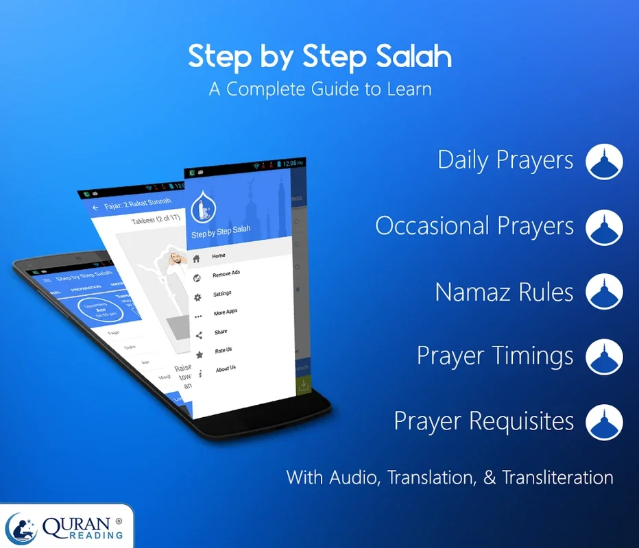 Step by Step Salah for Android: A Guide to Islamic Prayer