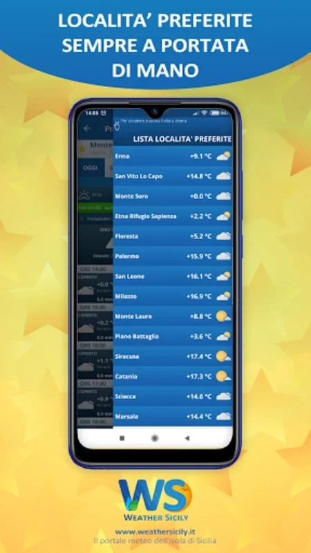 Weather Sicily for Android - Accurate Forecasts