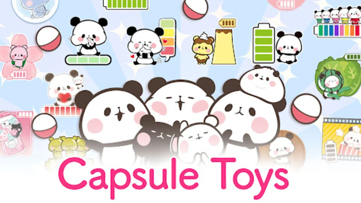 Battery widget MochimochiPanda for Android - Customize Home Screen Fun