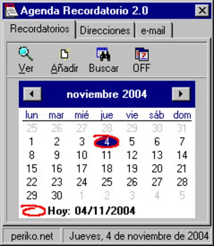 Agenda Recordatorio for Windows - Efficient Schedule Management