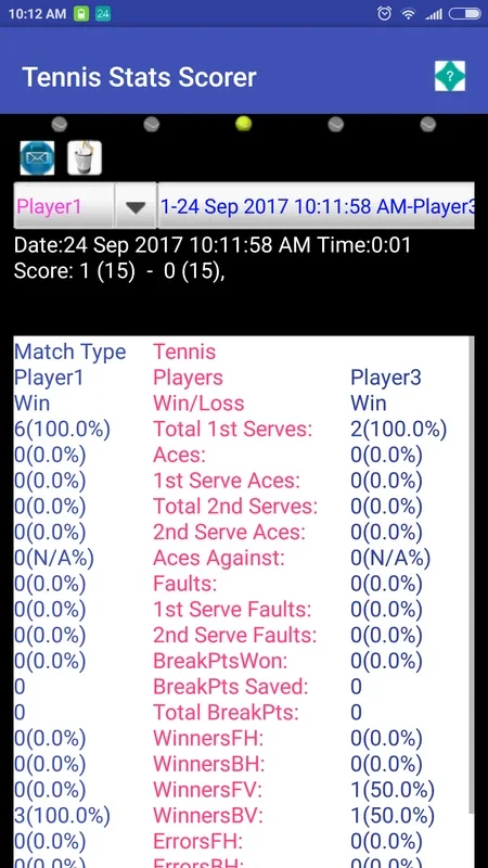 Tennis Scorer Free for Android - Track Your Tennis Scores