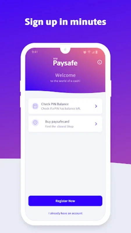 paysafecard for Android - Secure Payment App