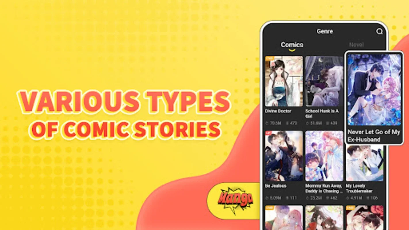 NovelEase for Android - Access a Vast Digital Comic Library