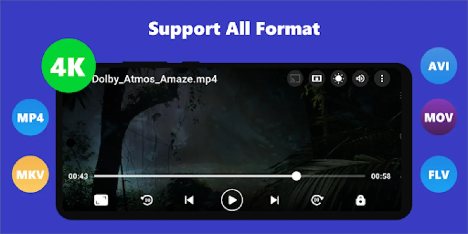 Video Player With Subtitles for Android: High - Quality Video Playback