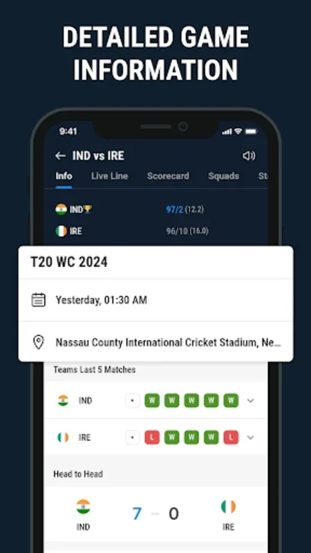 CricLive for Android - Get Live Cricket Updates