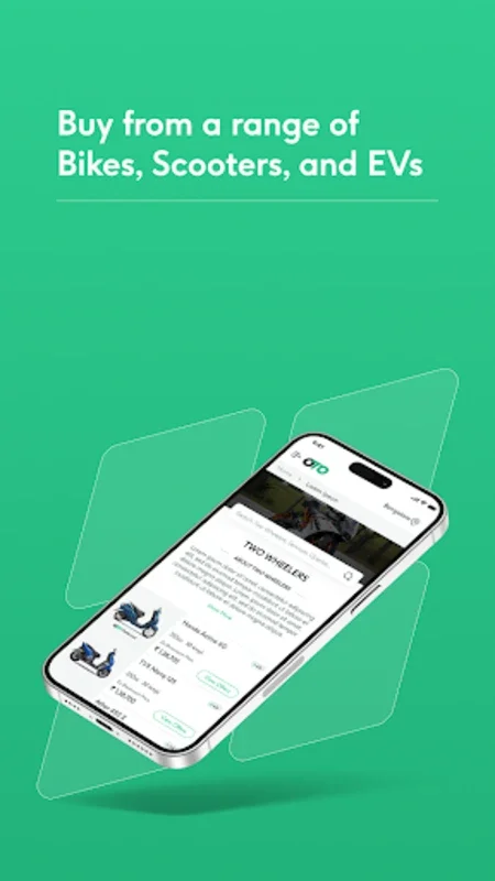 OTO: Scooter & Bike Loan App for Android - Seamless Bike Financing