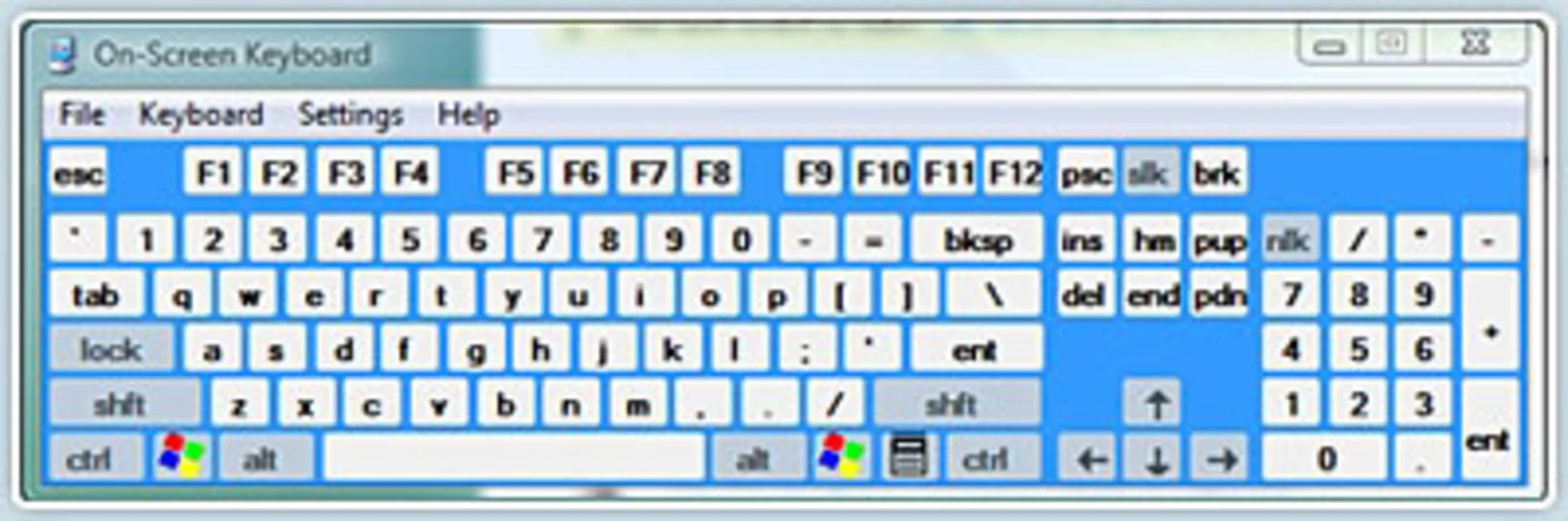 Microsoft Visual Keyboard for Windows - Enhance Typing