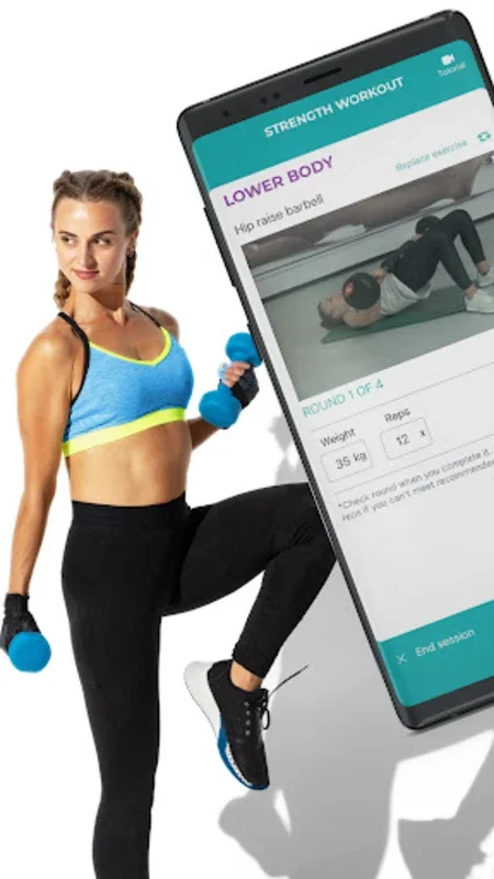 Fitnesses: Nutrition and Gym for Android - Personalized Fitness