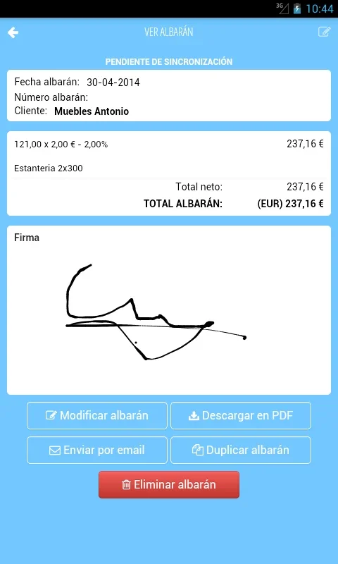 Factura Directa for Android: Efficient Invoicing and Financial Management