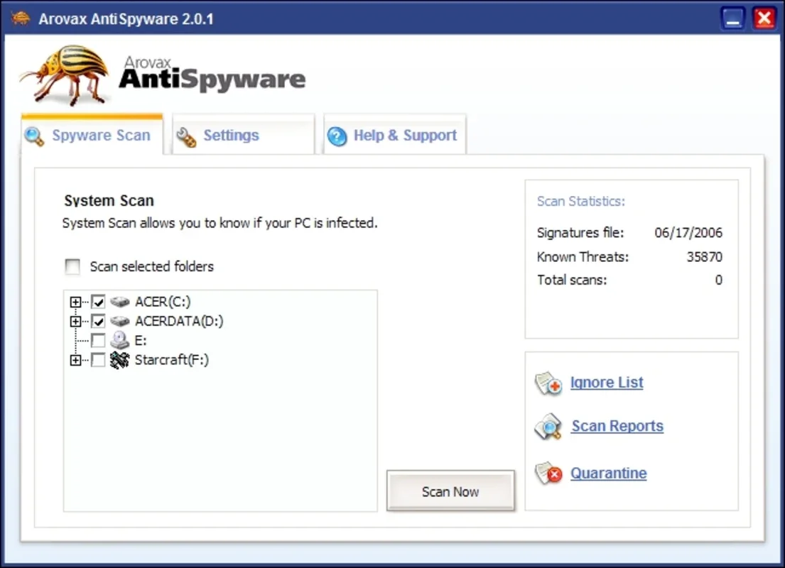 Arovax Antispyware for Windows - Protect Your PC from Spyware