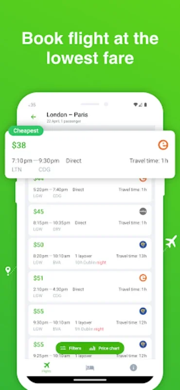 Low Fare Flights for Android: Find the Best Deals