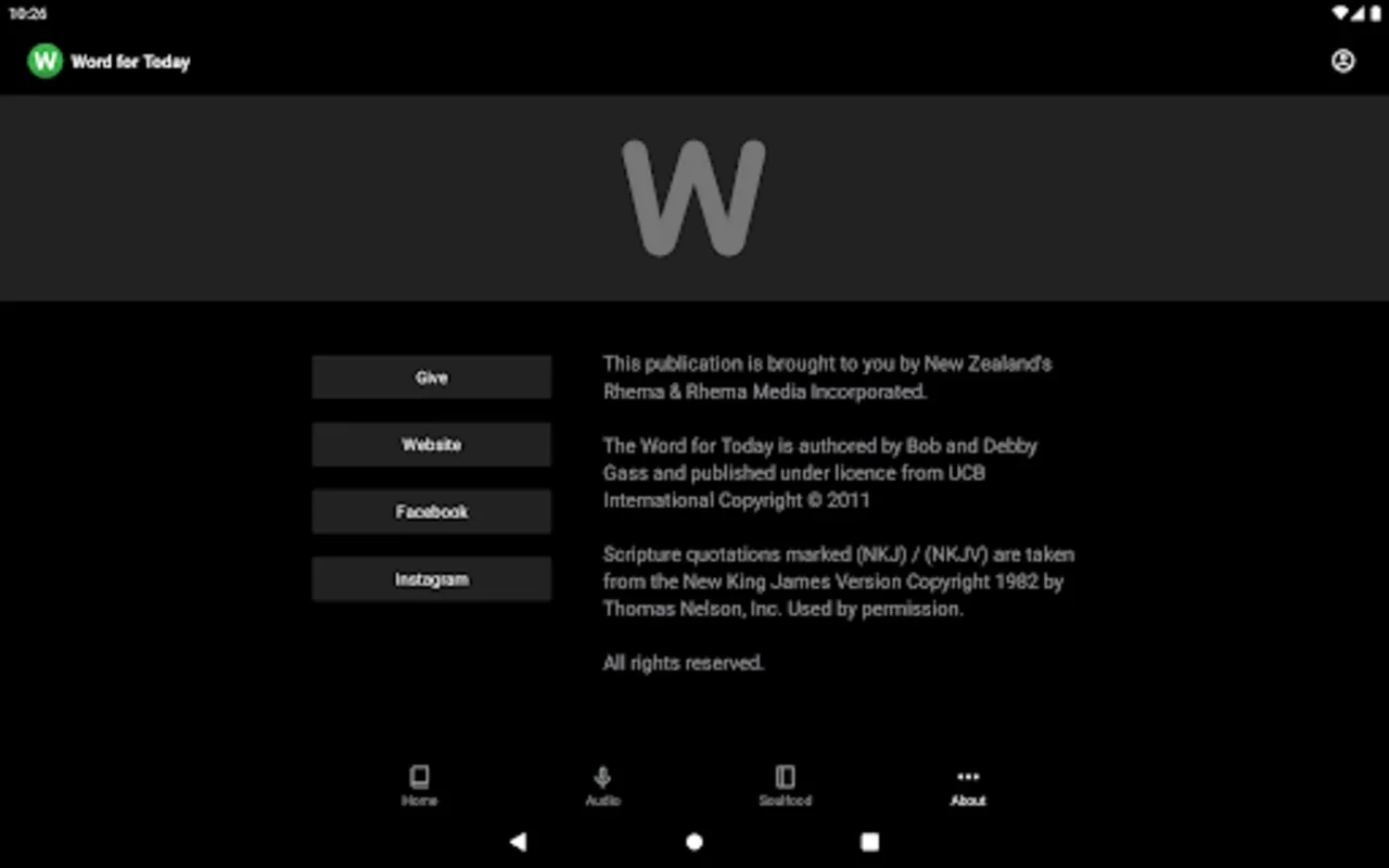 The Word For Today for Android - Daily Spiritual Messages