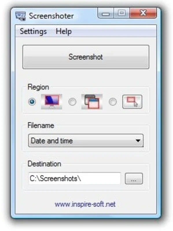 Screenshoter: Simple Screen Capture for Windows