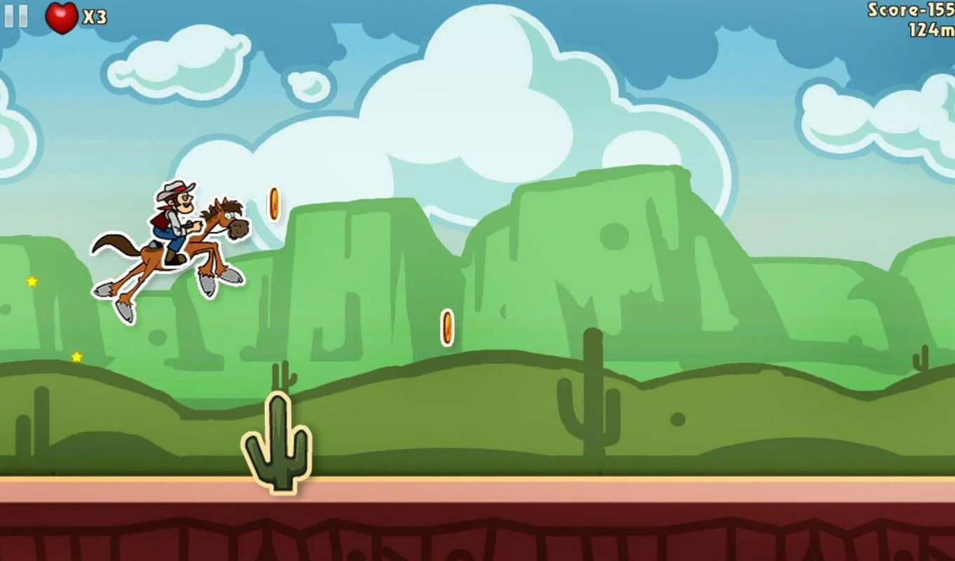 Amazing Cowboy for Android - Thrilling Runner Experience