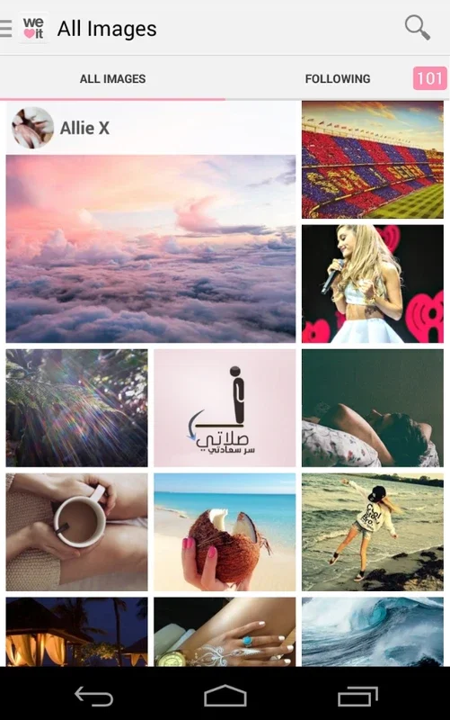 We Heart It for Android - Discover and Save Photos