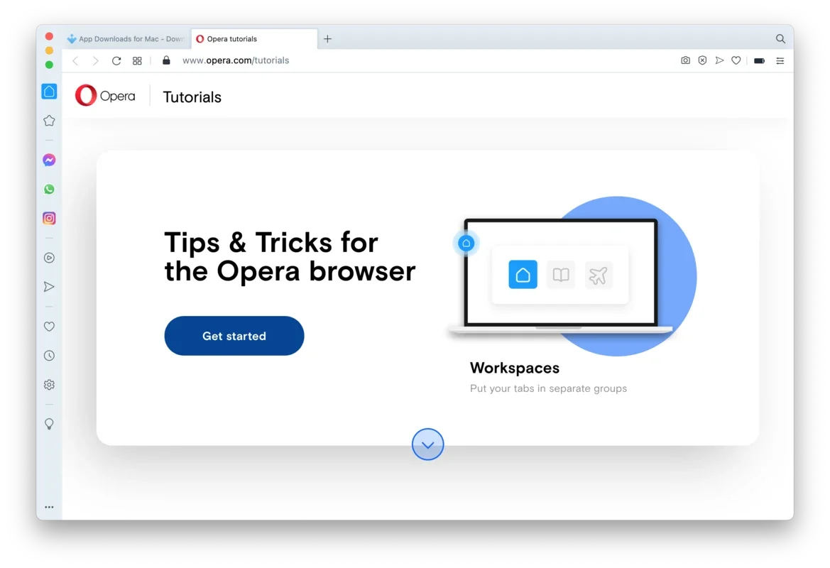 Opera for Mac - A Feature - Rich Web Browser