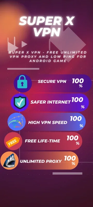 Super X VPN for Android - Secure Browsing Solution