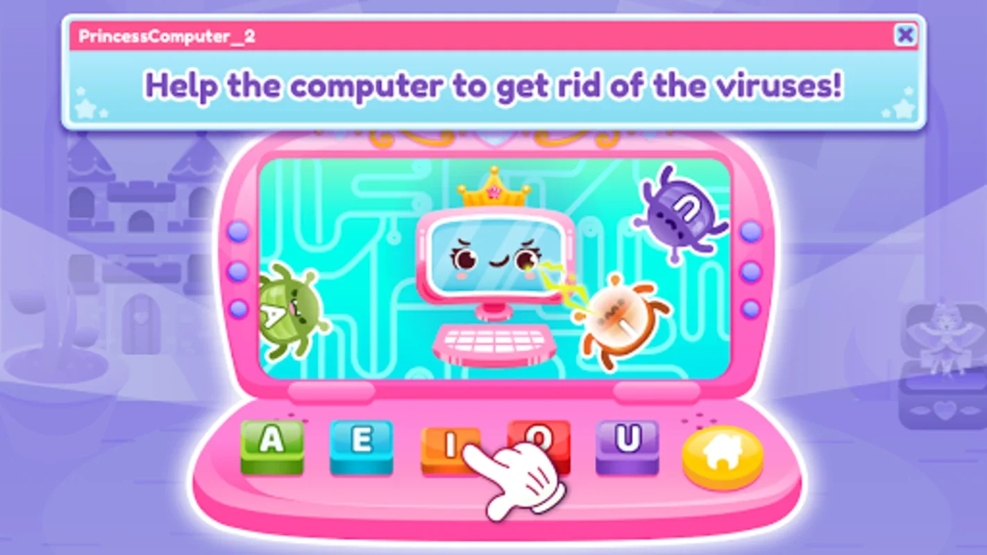 Princess Computer 2 Girl Games for Android - Engaging Educational App