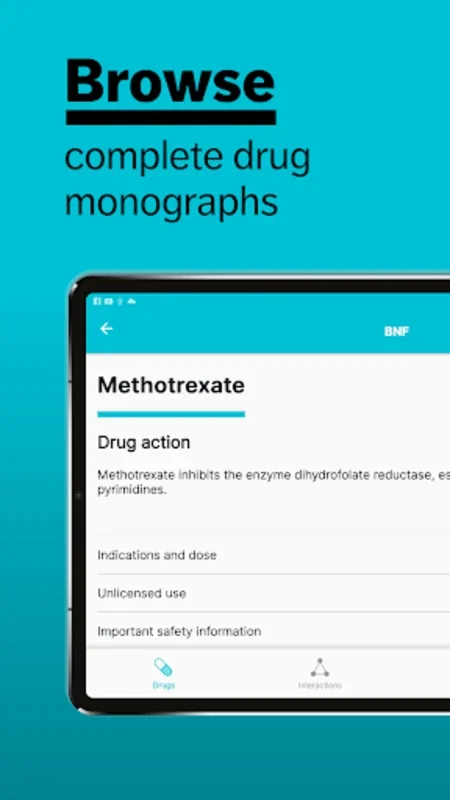 BNF Publications for Android: Comprehensive UK Drug Guide