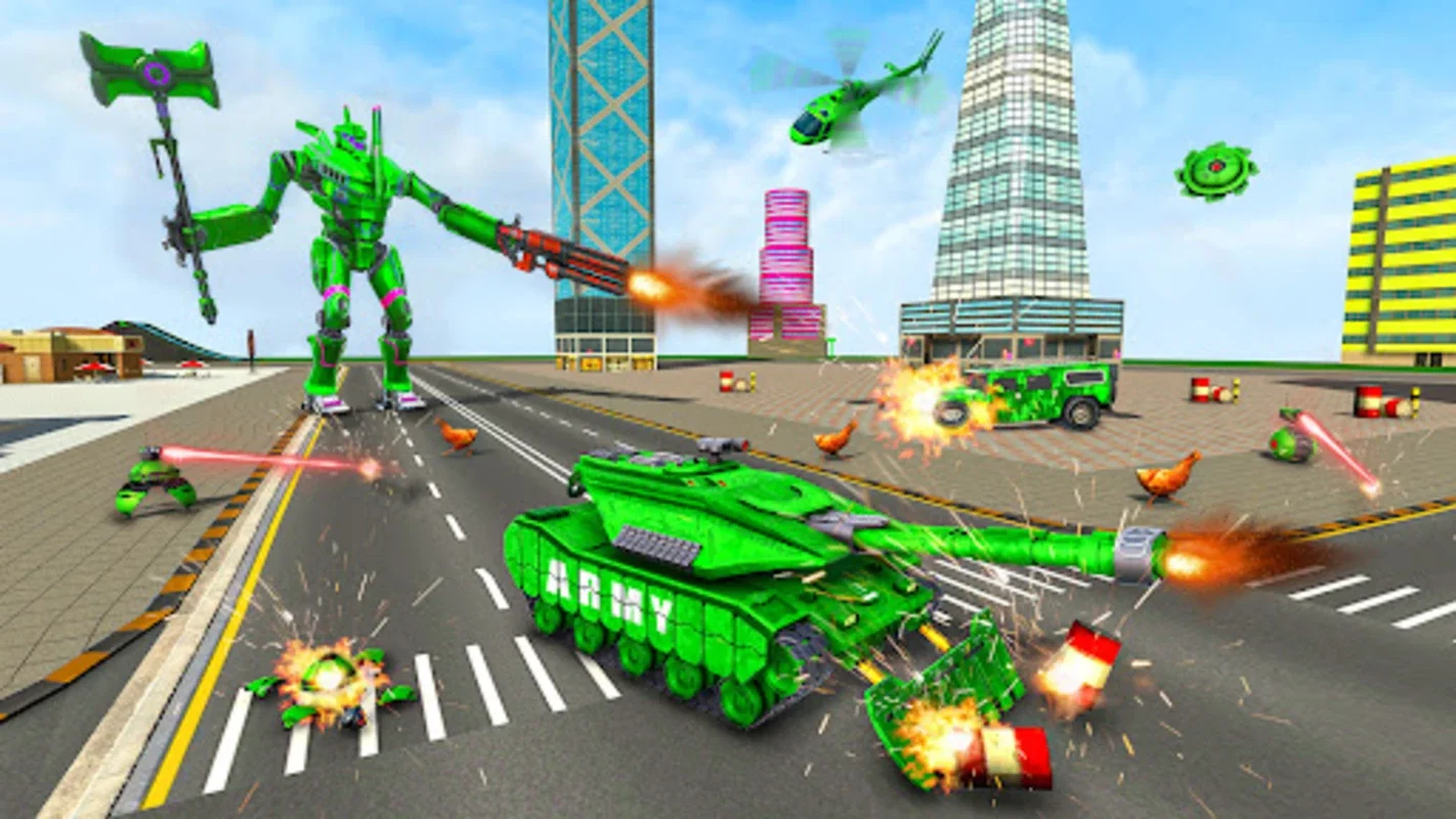 Army Tank Game Robot Car Games for Android - Download the APK from AppHuts