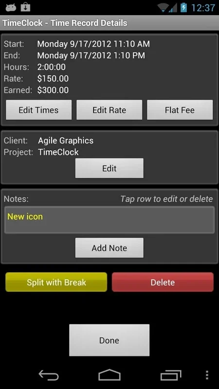 TimeClock for Android - Simplify Time Tracking