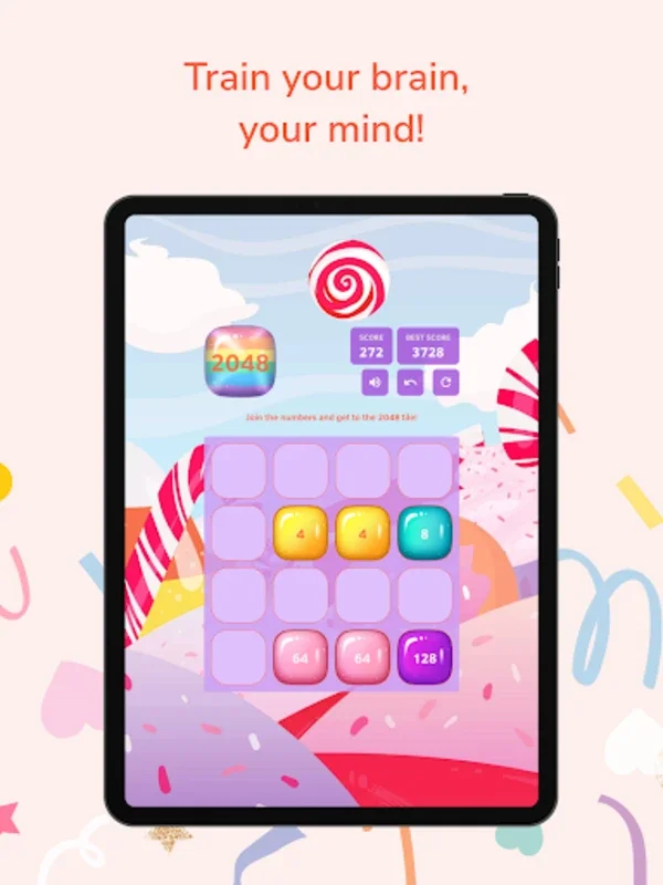 2048 for Android - Endless Puzzle Challenges